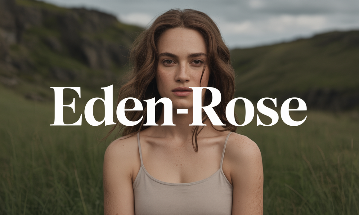 Illustration de Eden-rose, Prénoms