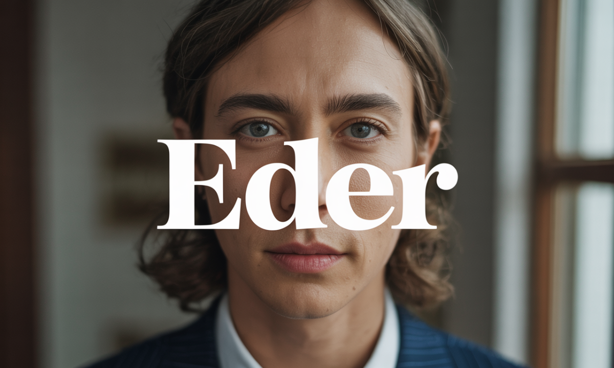 Illustration de Eder, Prénoms