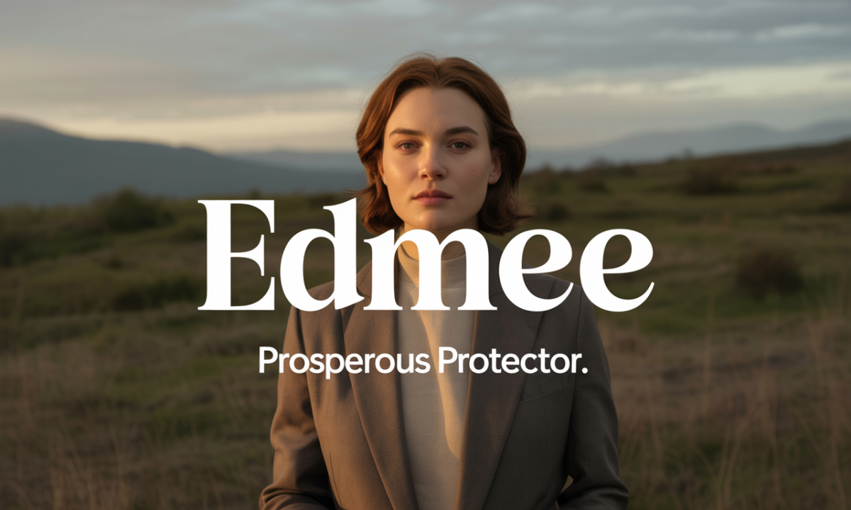 Illustration de Edmee, Prénoms