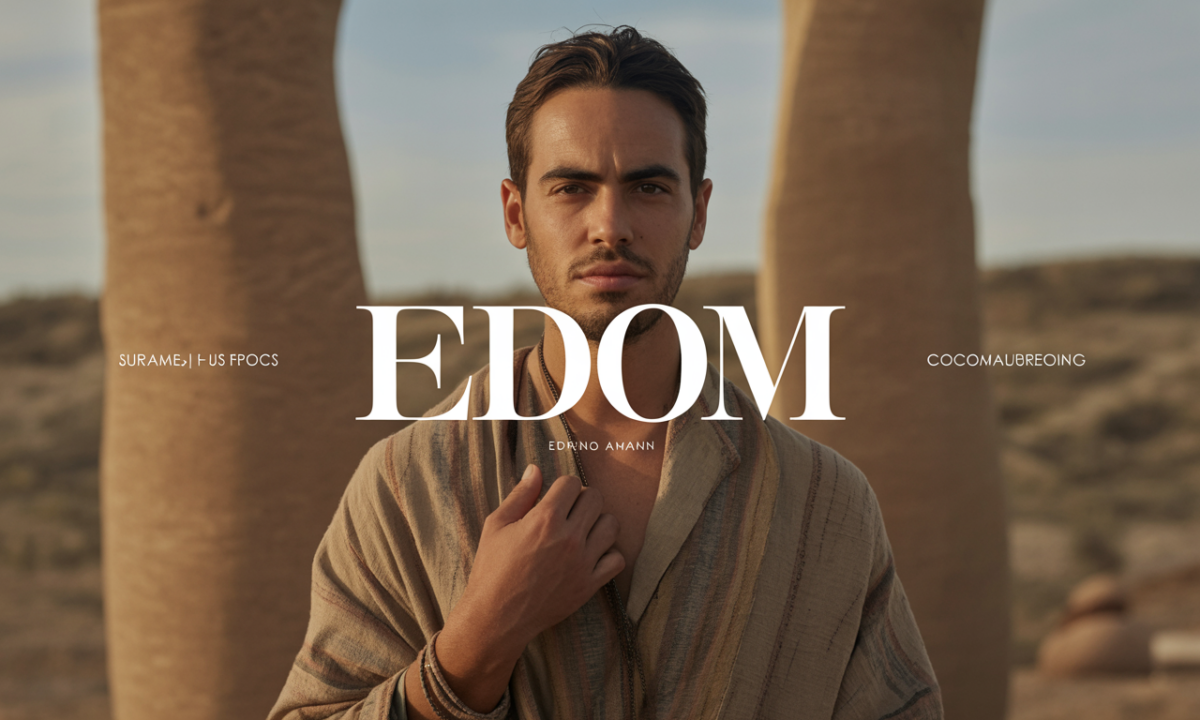 Illustration de Edom, Noms de famille