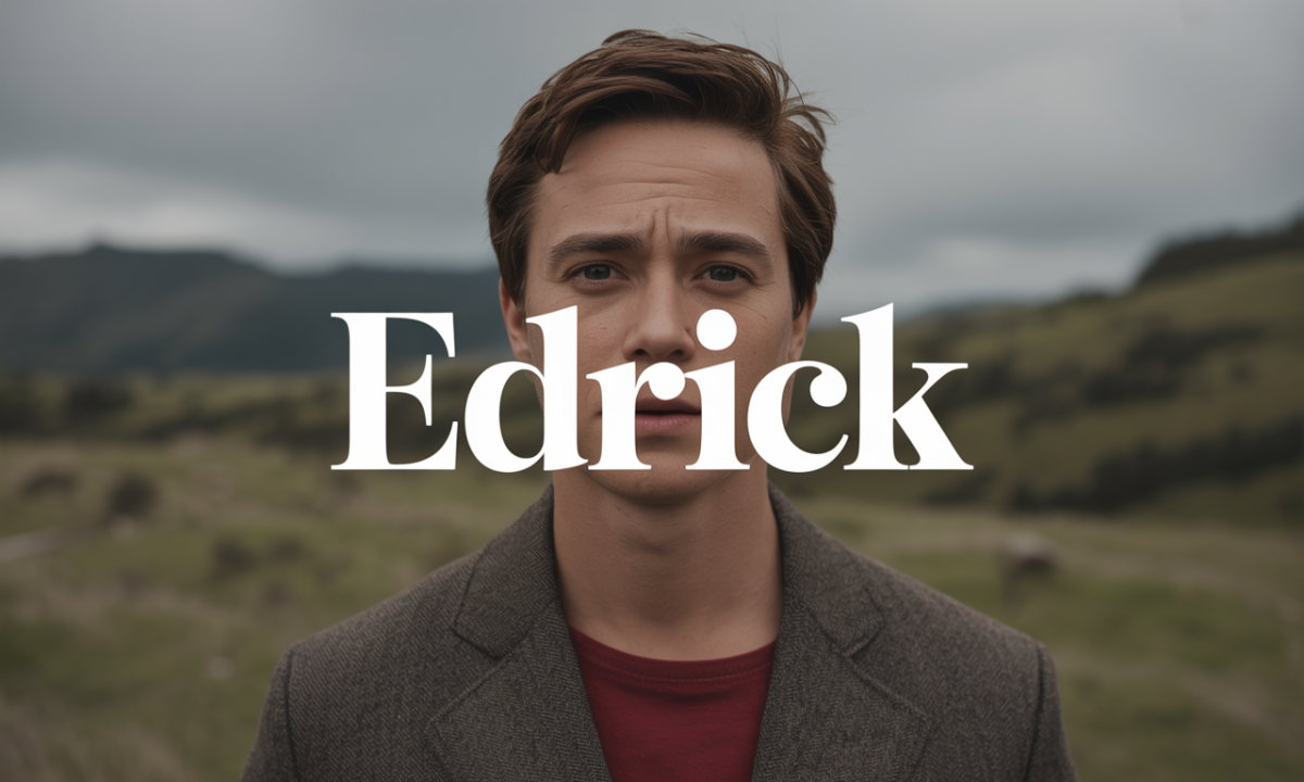 Illustration de Edrick, Prénoms