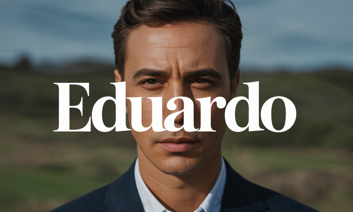 Illustration de Eduardo, Prénoms