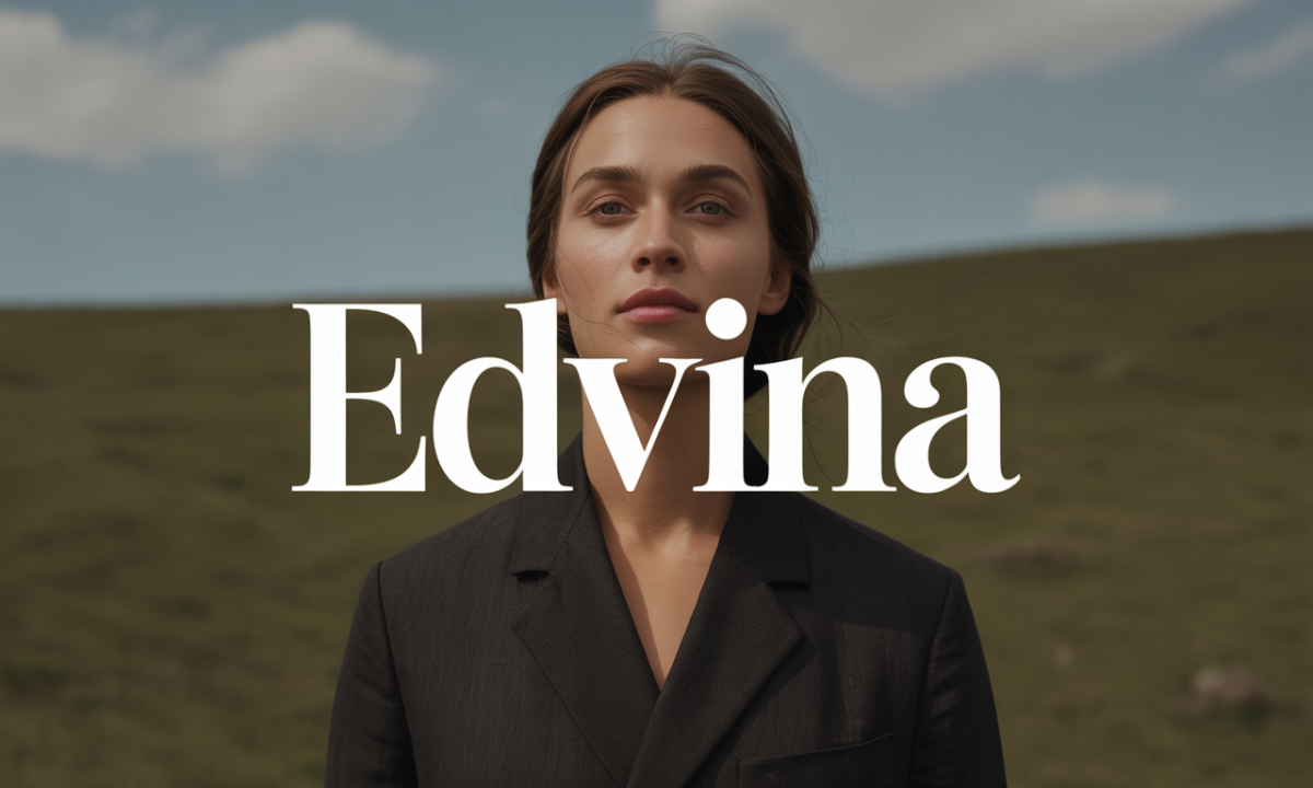 Illustration de Edvina, Prénoms