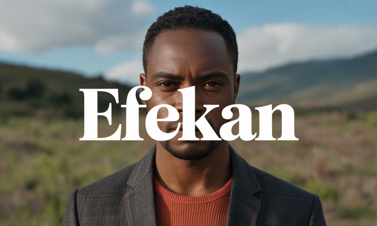 Illustration de Efekan, Prénoms