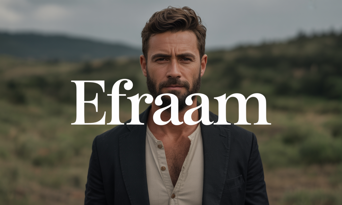 Illustration de Efraam, Prénoms