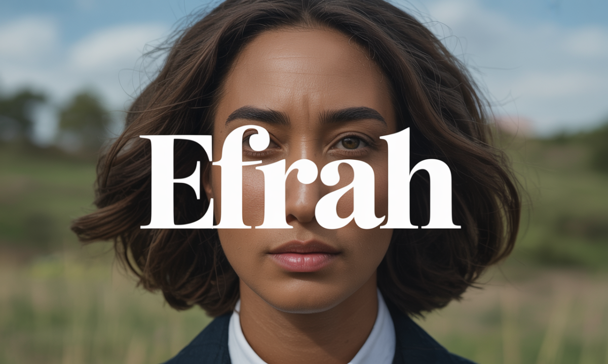 Illustration de Efrahim, Prénoms