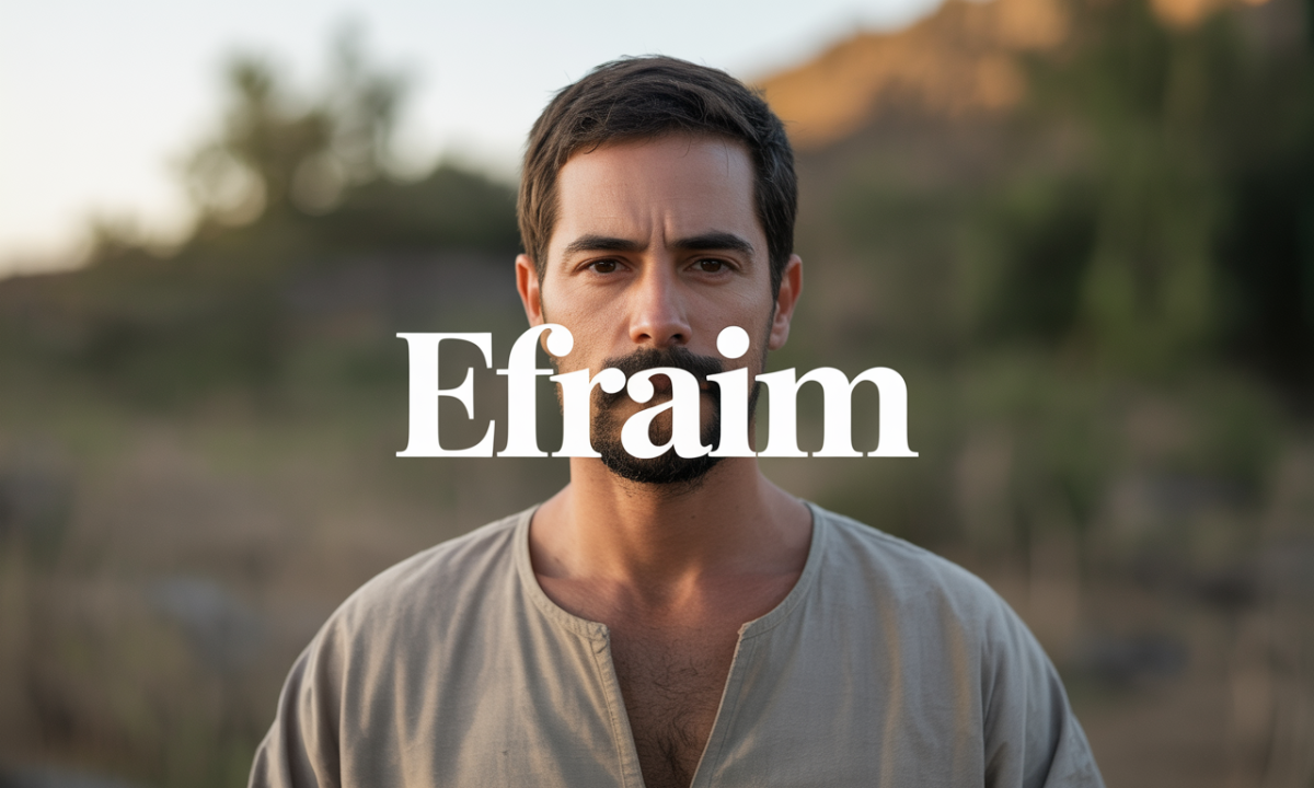 Illustration de Efraim, Prénoms