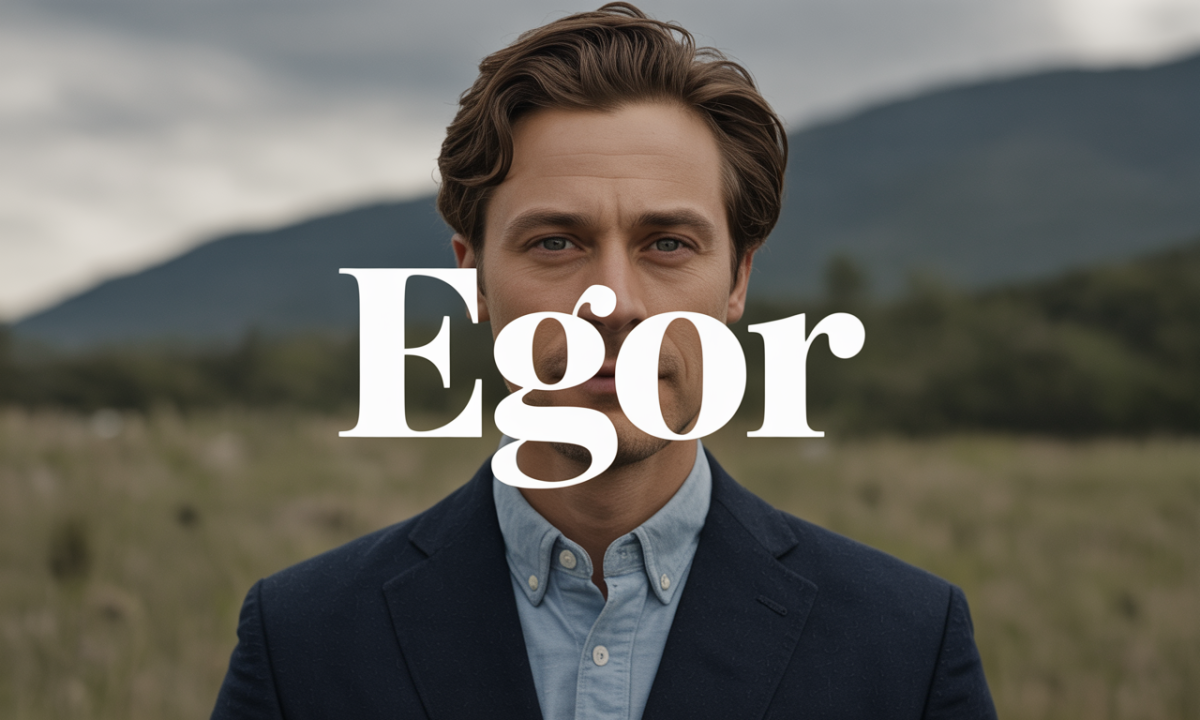 Illustration de Egor, Prénoms