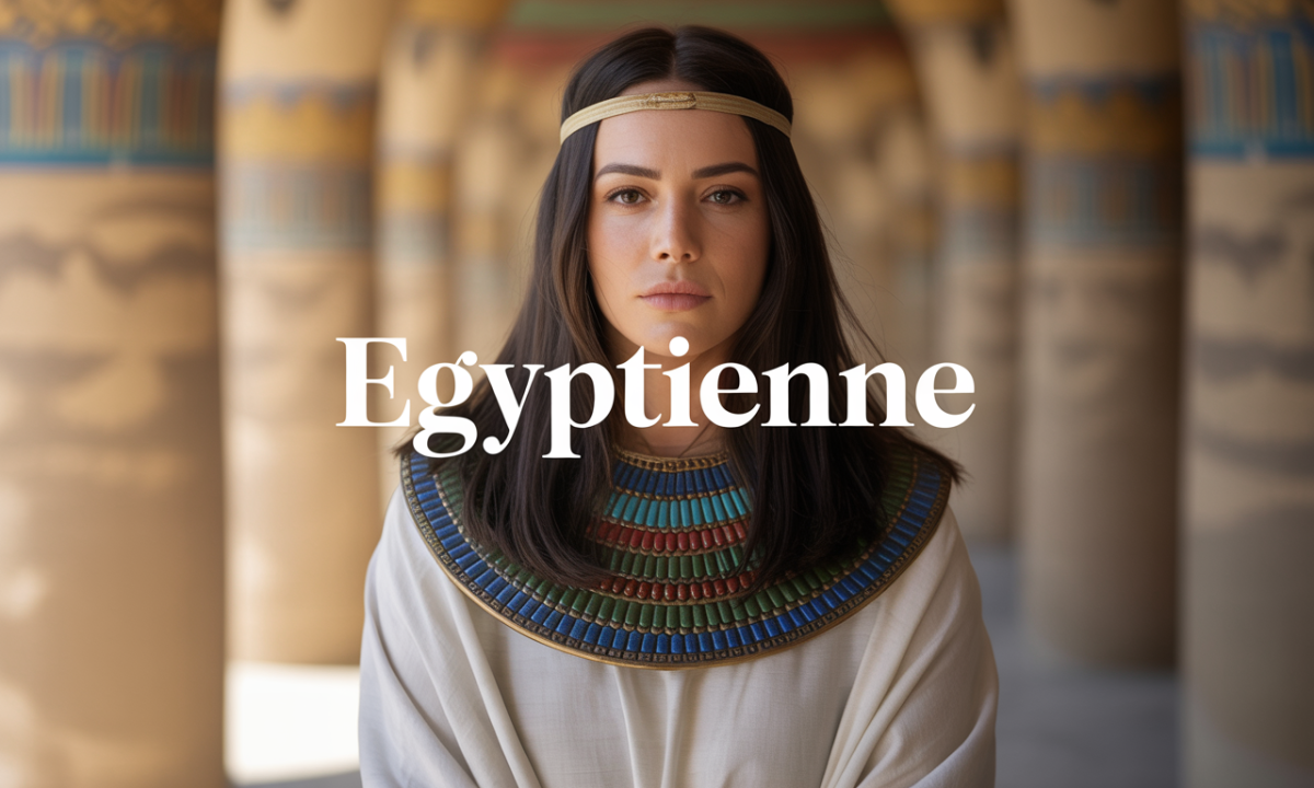 Illustration de Egyptienne, Prénoms