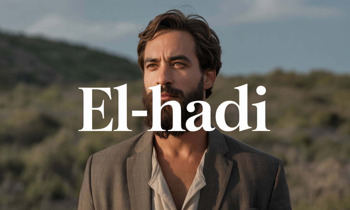 Illustration de El-hadi, Prénoms