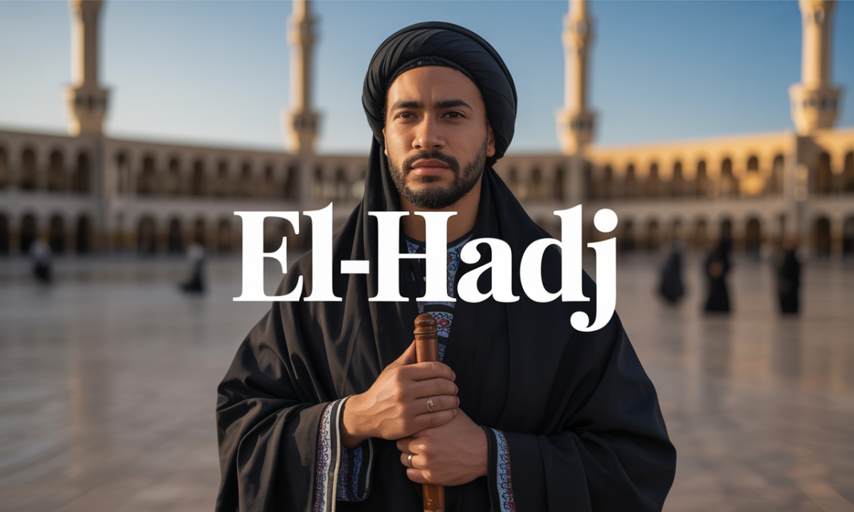 Illustration de El-hadj, Prénoms