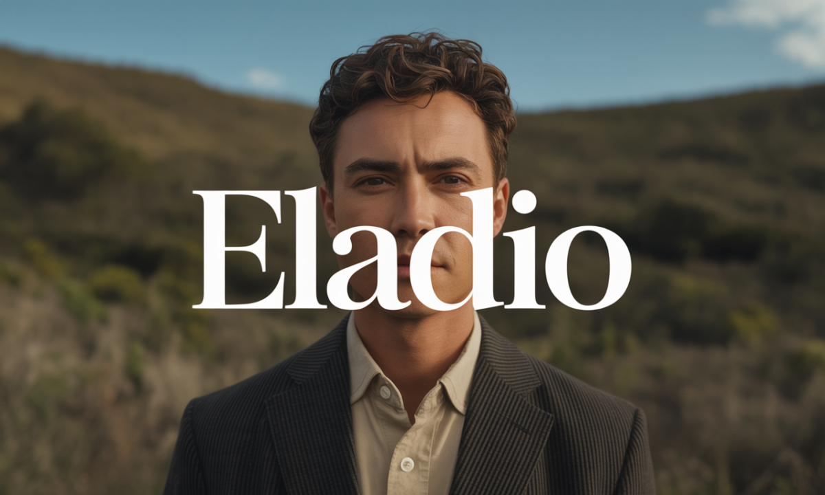 Illustration de Eladio, Prénoms