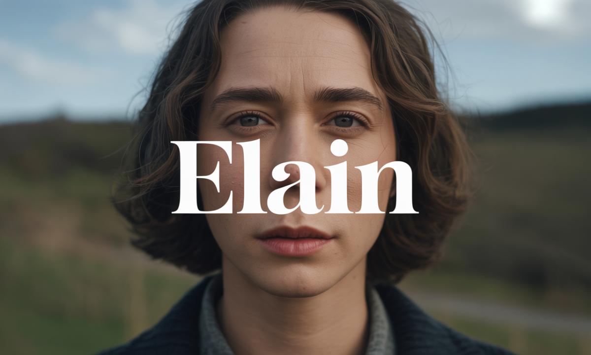 Illustration de Elain, Prénoms