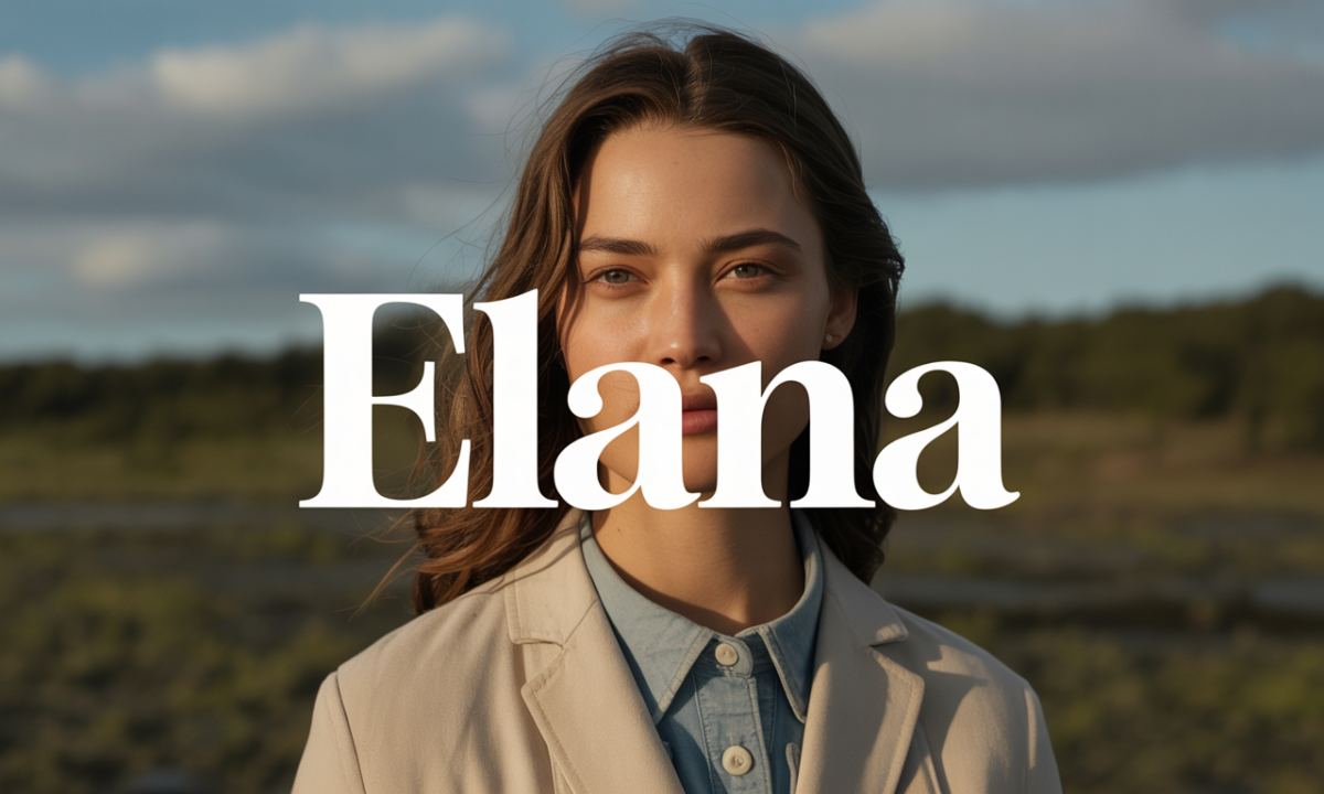 Illustration de Elana, Prénoms