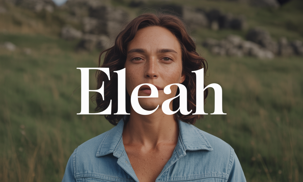 Illustration de Eleah, Prénoms