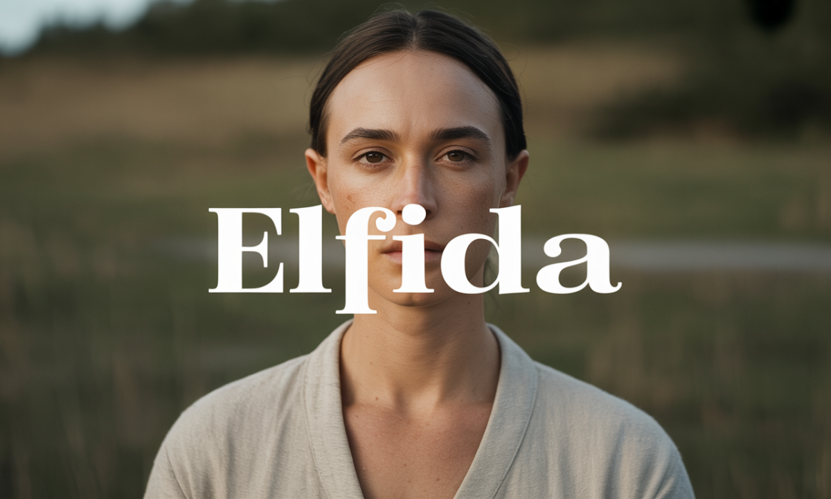 Illustration de Elfida, Prénoms