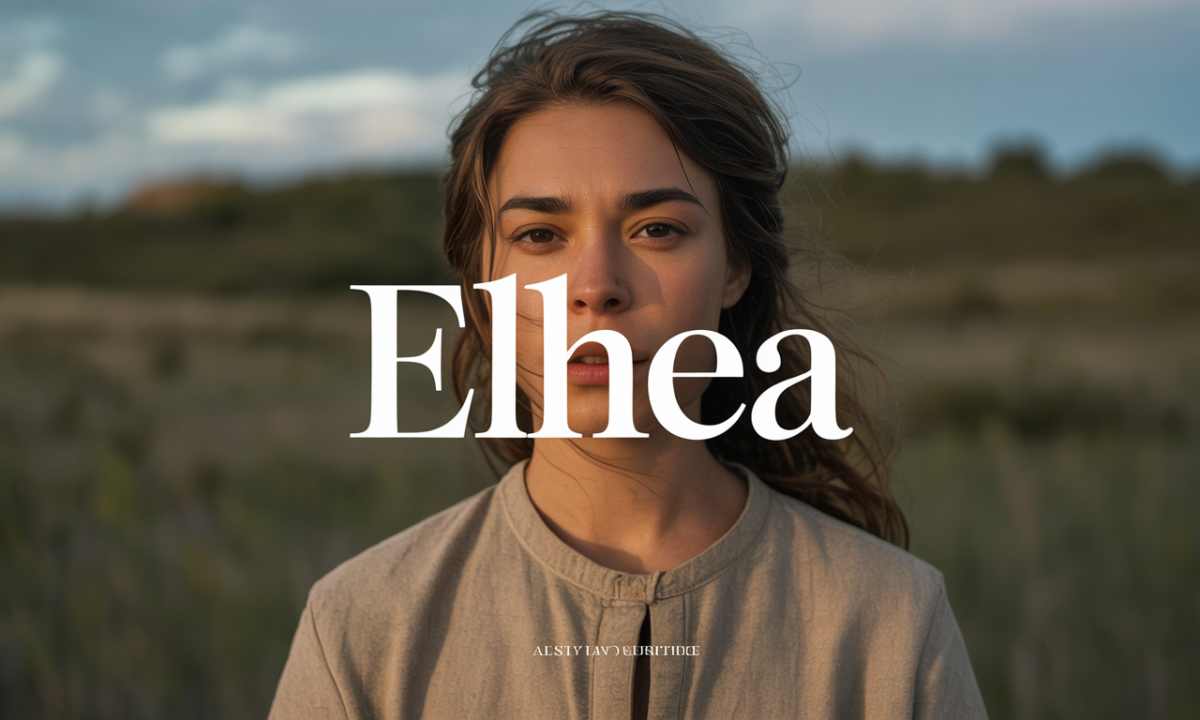 Illustration de Elhea, Prénoms