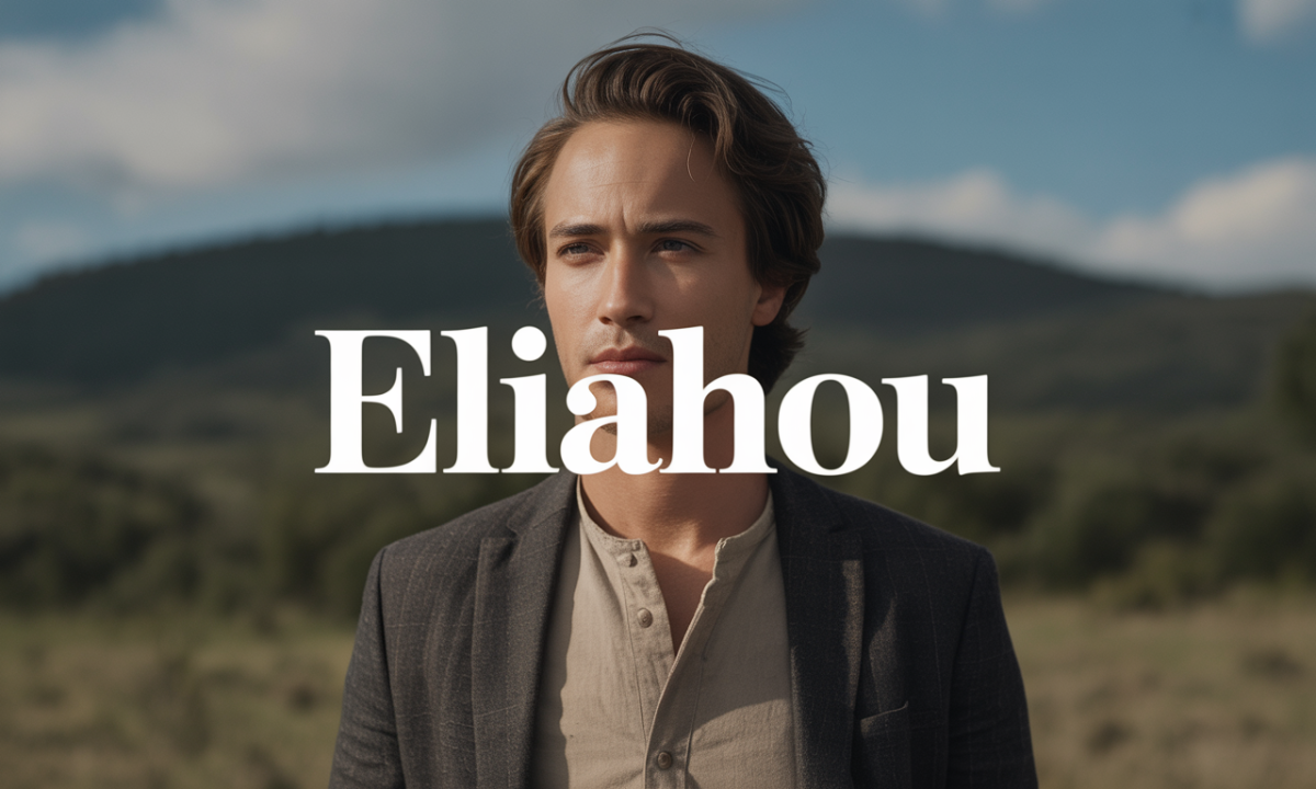 Illustration de Eliahou, Prénoms