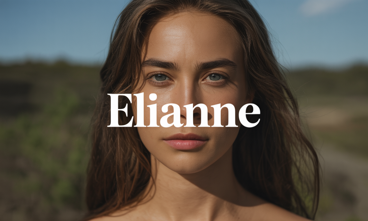 Illustration de Elianne, Prénoms