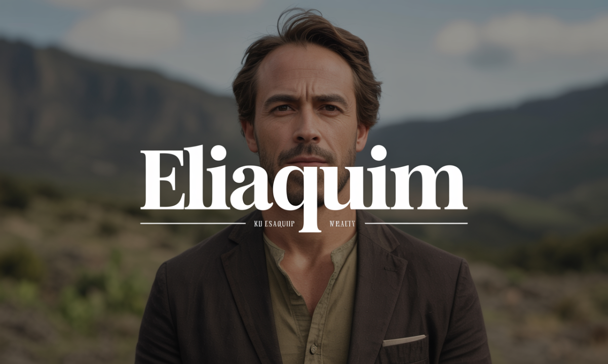 Illustration de Eliaquim, Prénoms