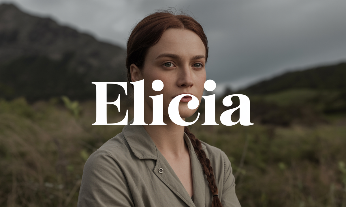 Illustration de Elicia, Prénoms