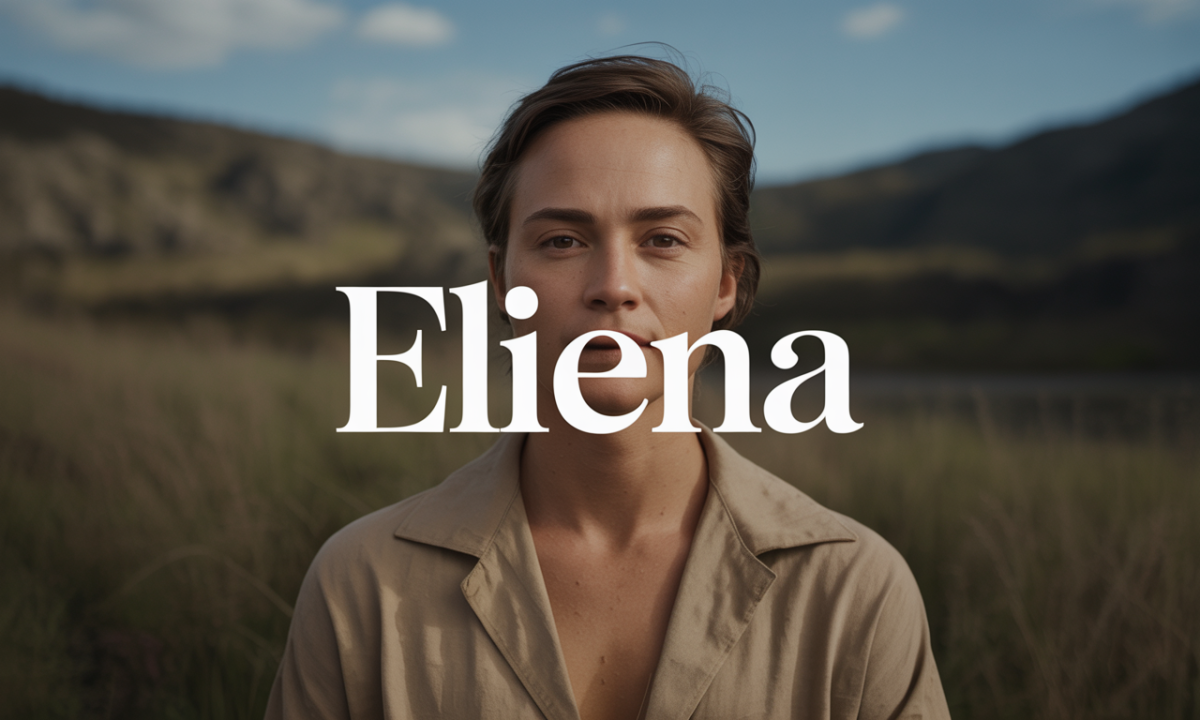 Illustration de Eliena, Prénoms