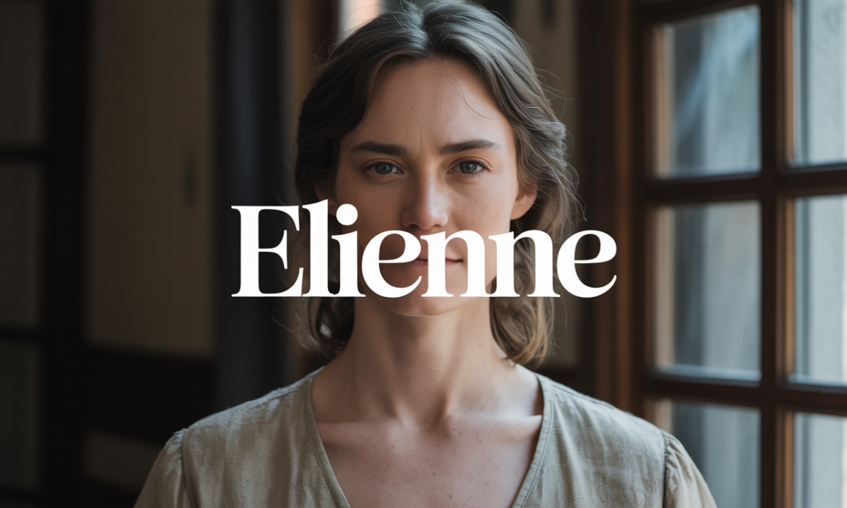 Illustration de Elienne, Prénoms