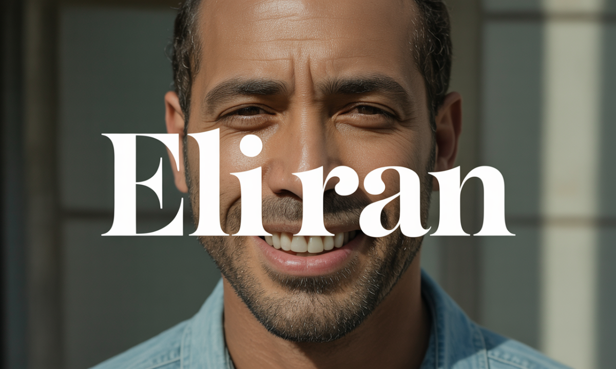 Illustration de Eliran, Prénoms