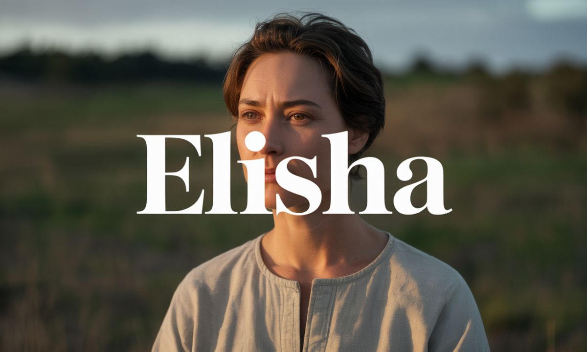 Illustration de Elisha, Prénoms