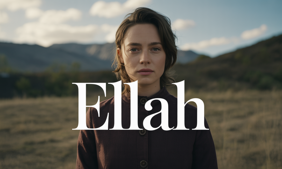 Illustration de Ellah, Prénoms