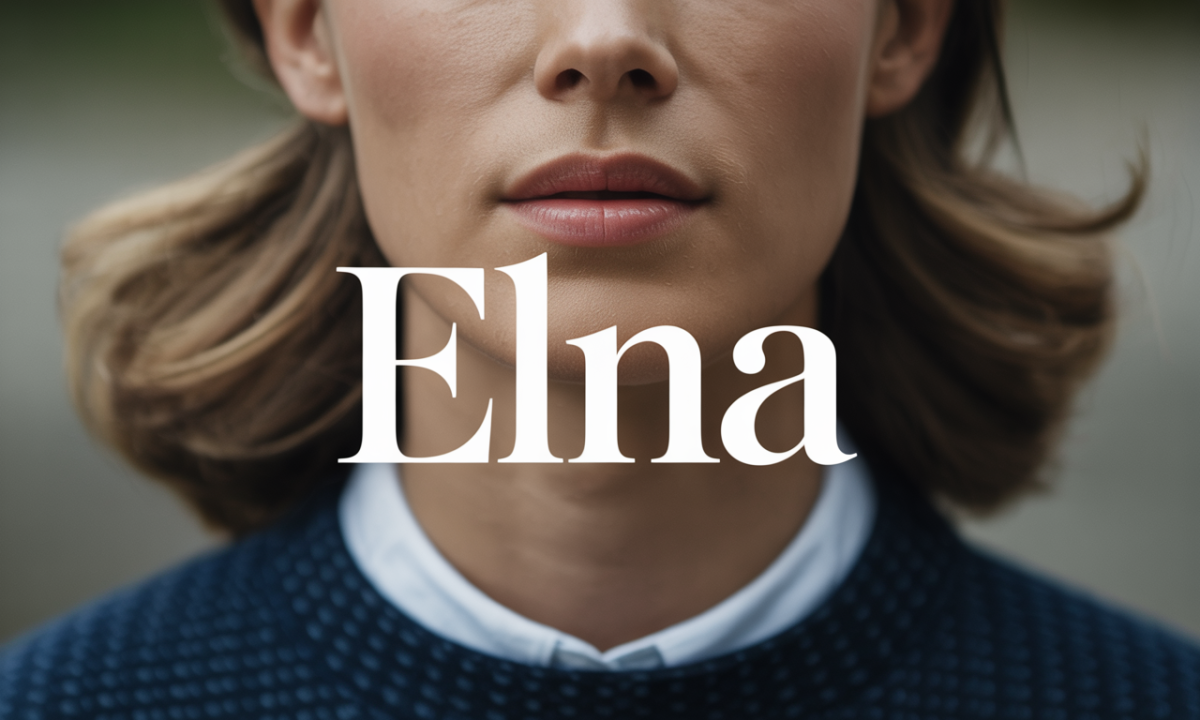Illustration de Elna, Prénoms