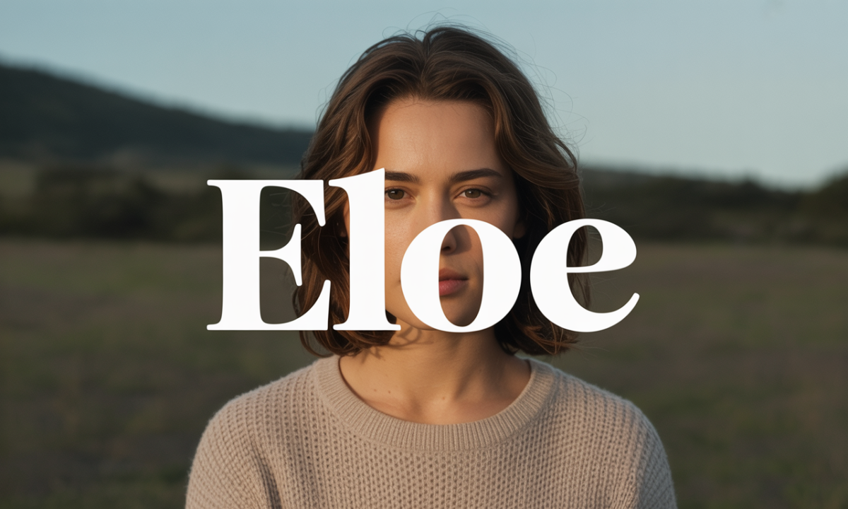 Illustration de Eloe, Prénoms