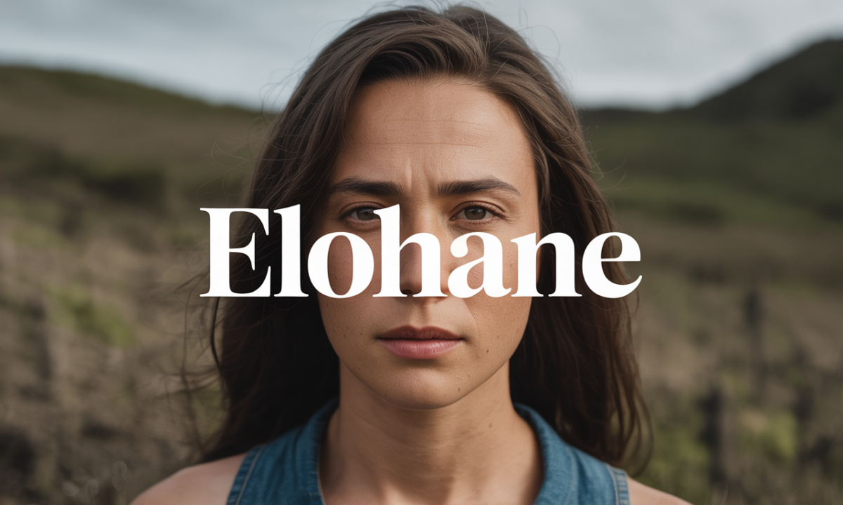 Illustration de Elohane, Prénoms