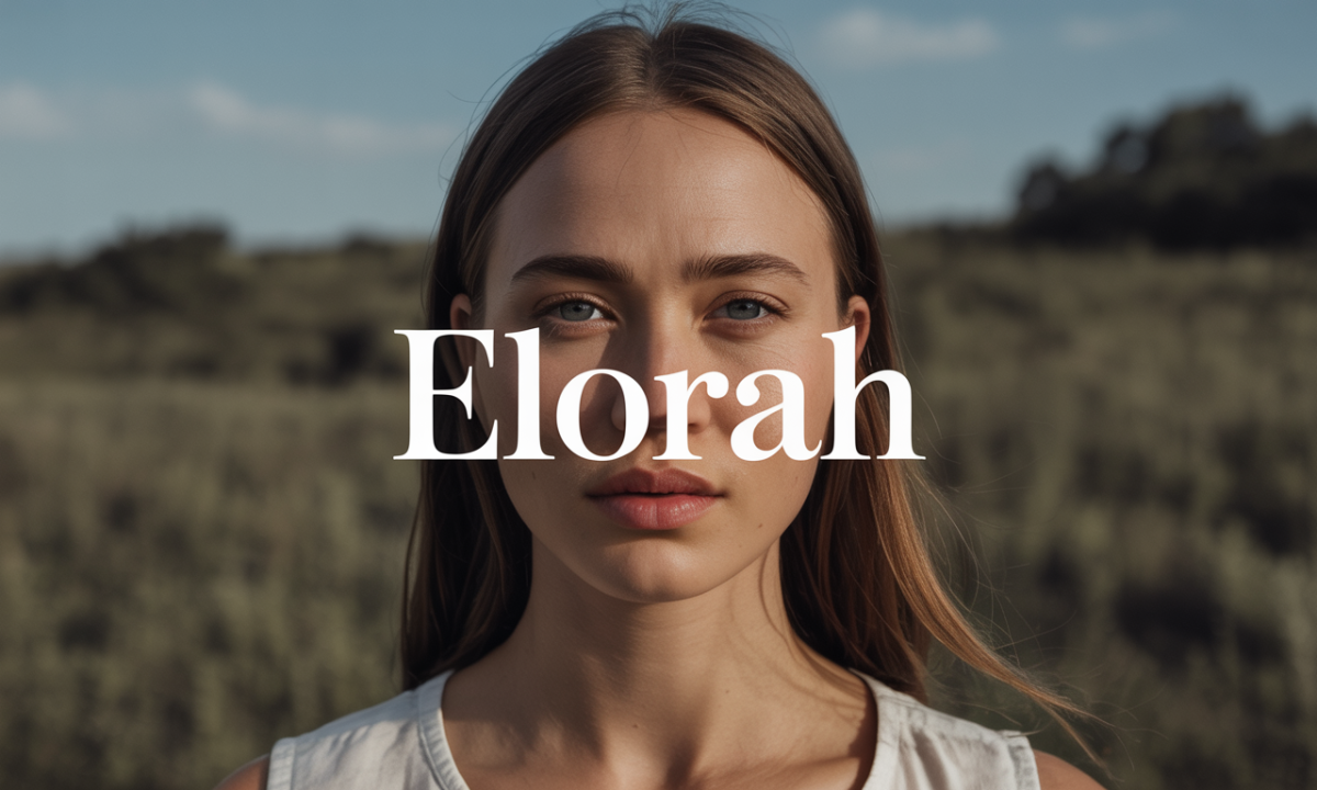 Illustration de Elorah, Prénoms