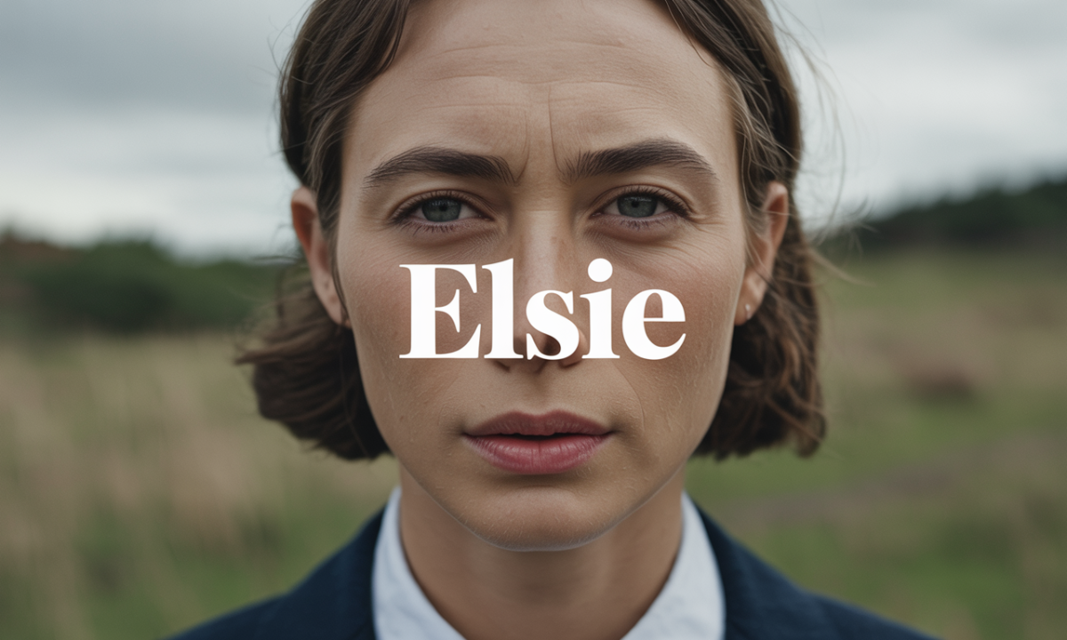 Illustration de Elsie, Prénoms