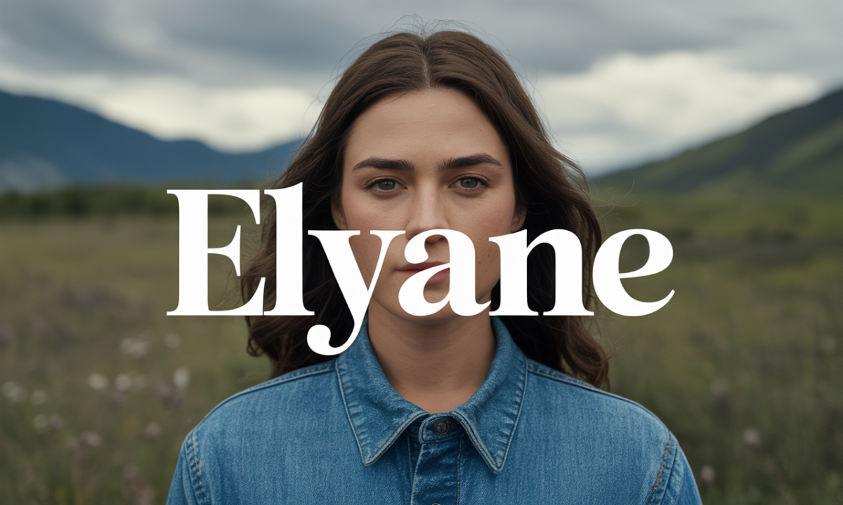Illustration de Elyane, Prénoms