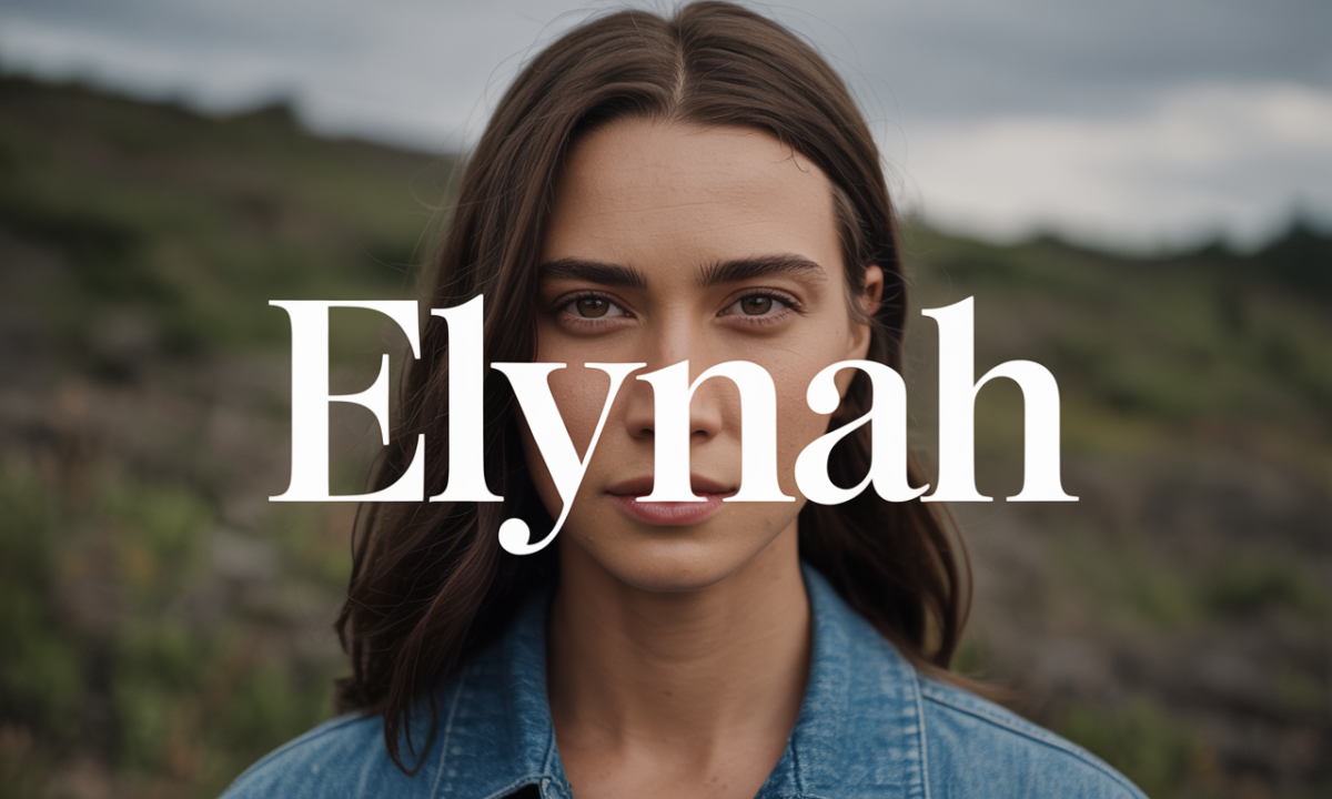 Illustration de Elynah, Prénoms