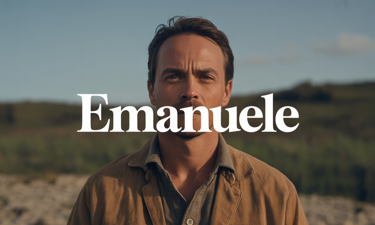 Illustration de Emanuele, Prénoms