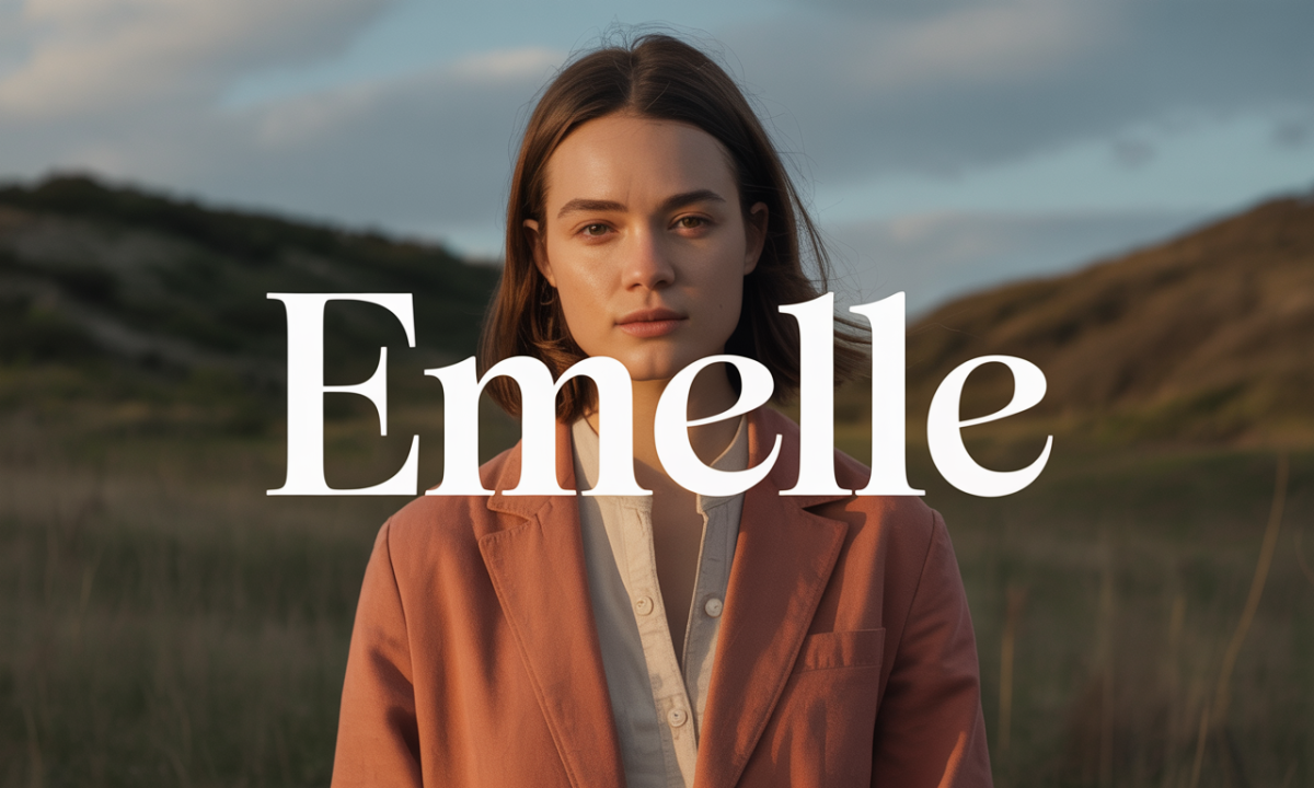 Illustration de Emelle, Prénoms