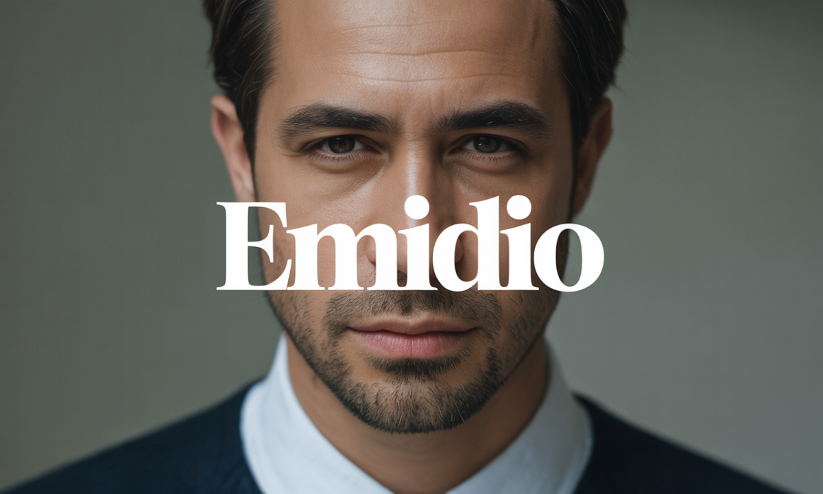 Illustration de Emidio, Prénoms