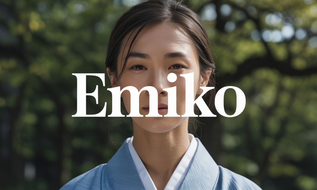 Illustration de Emiko, Prénoms