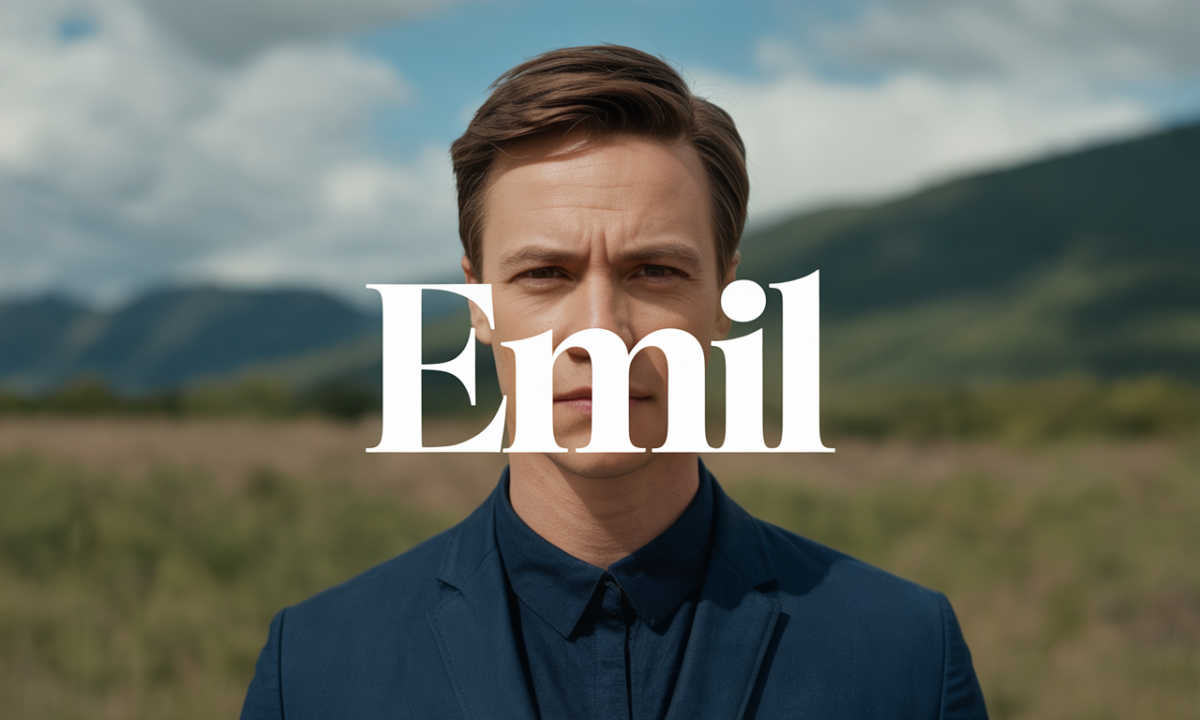 Illustration de Emil, Prénoms