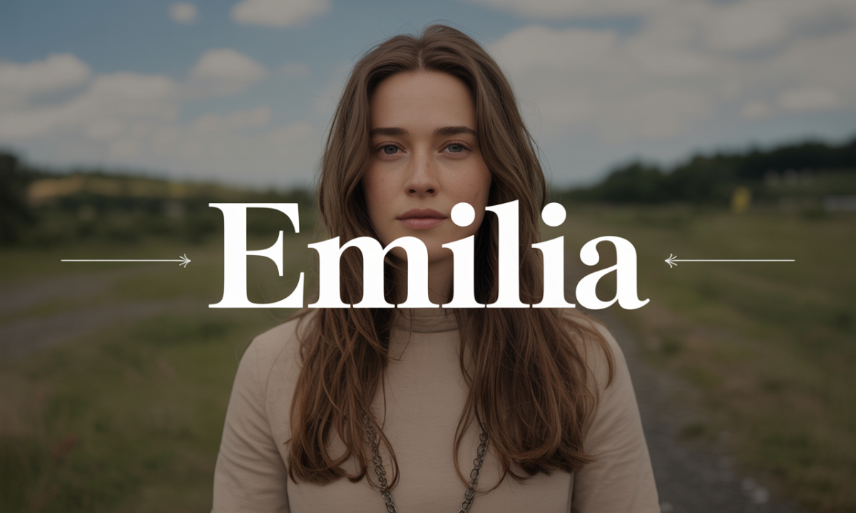 Illustration de Emilia, Prénoms
