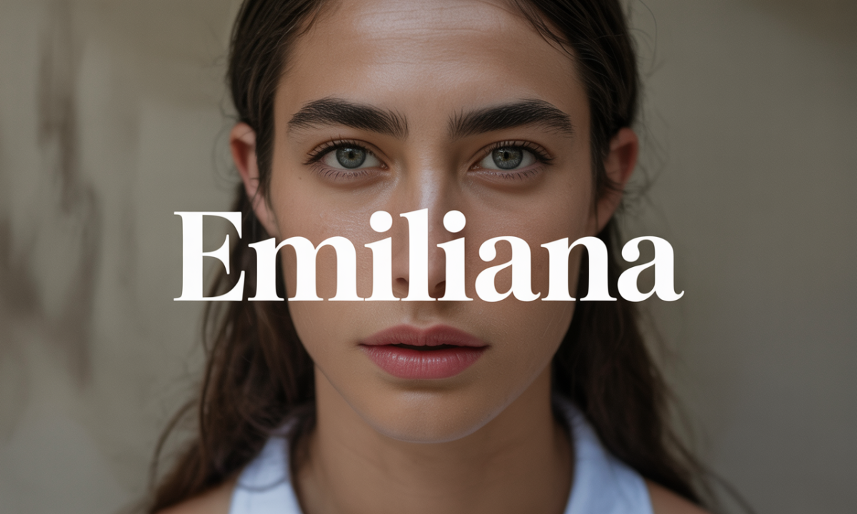 Illustration de Emiliana, Prénoms