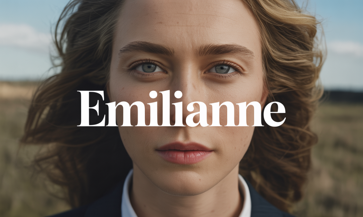 Illustration de Emilianne, Prénoms