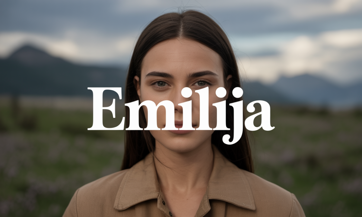 Illustration de Emilija, Prénoms