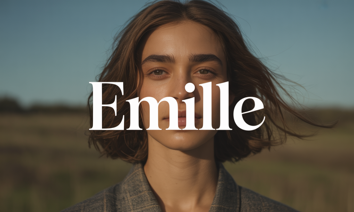 Illustration de Emille, Prénoms