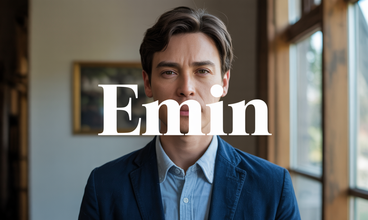 Illustration de Emin, Prénoms