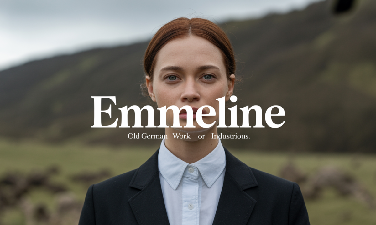 Illustration de Emmeline, Prénoms