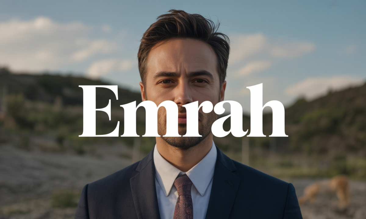 Illustration de Emrah, Prénoms